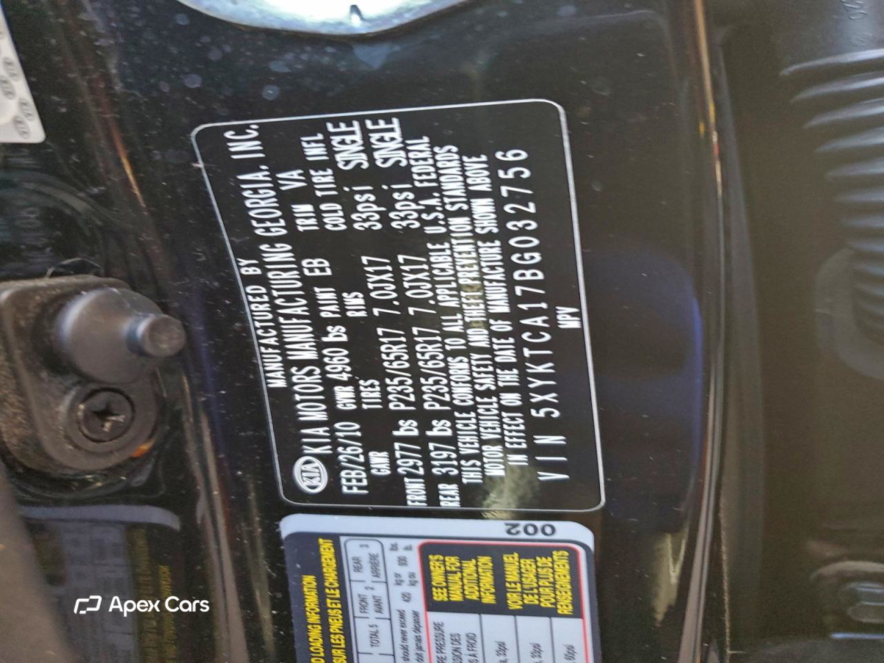 Kia Sorento 2011