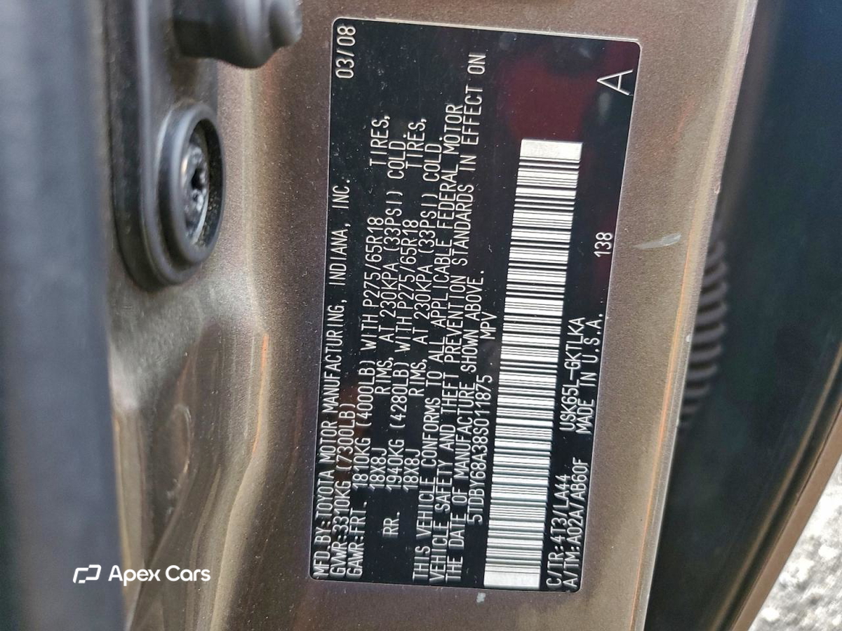 Toyota Sequoia 2008