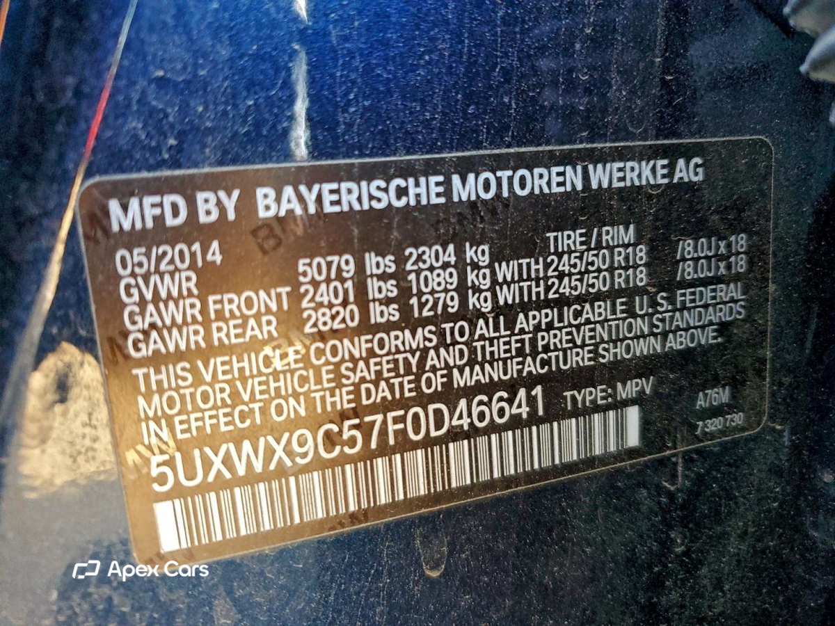BMW X3 2015