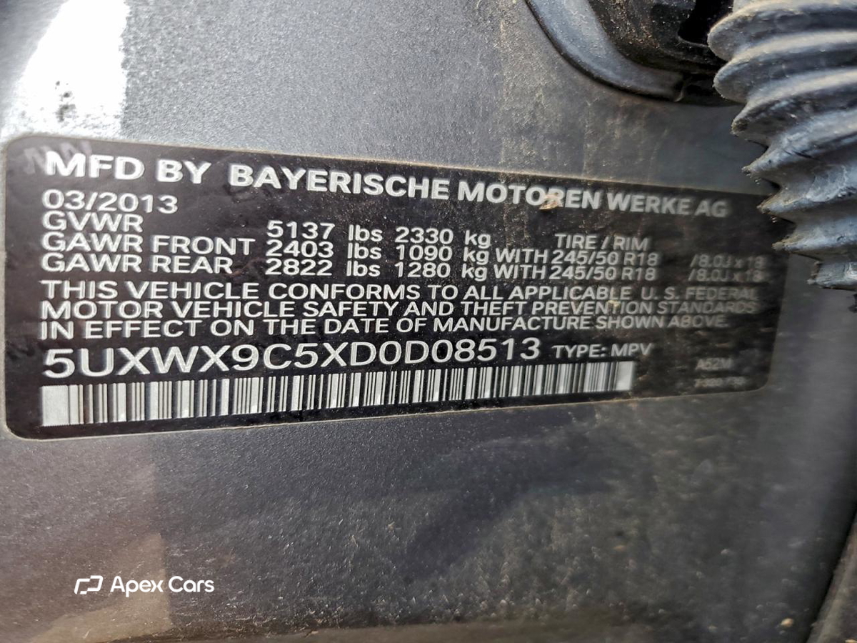 BMW X3 2013