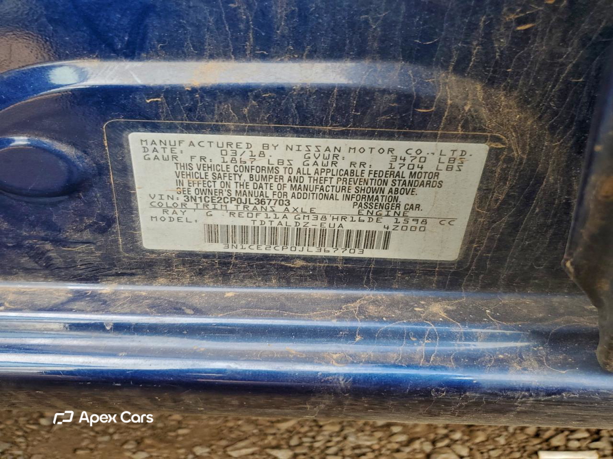 Nissan Versa 2018