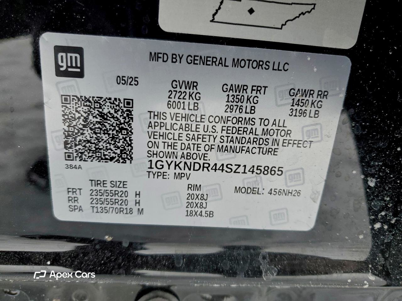 Cadillac XT5 2025