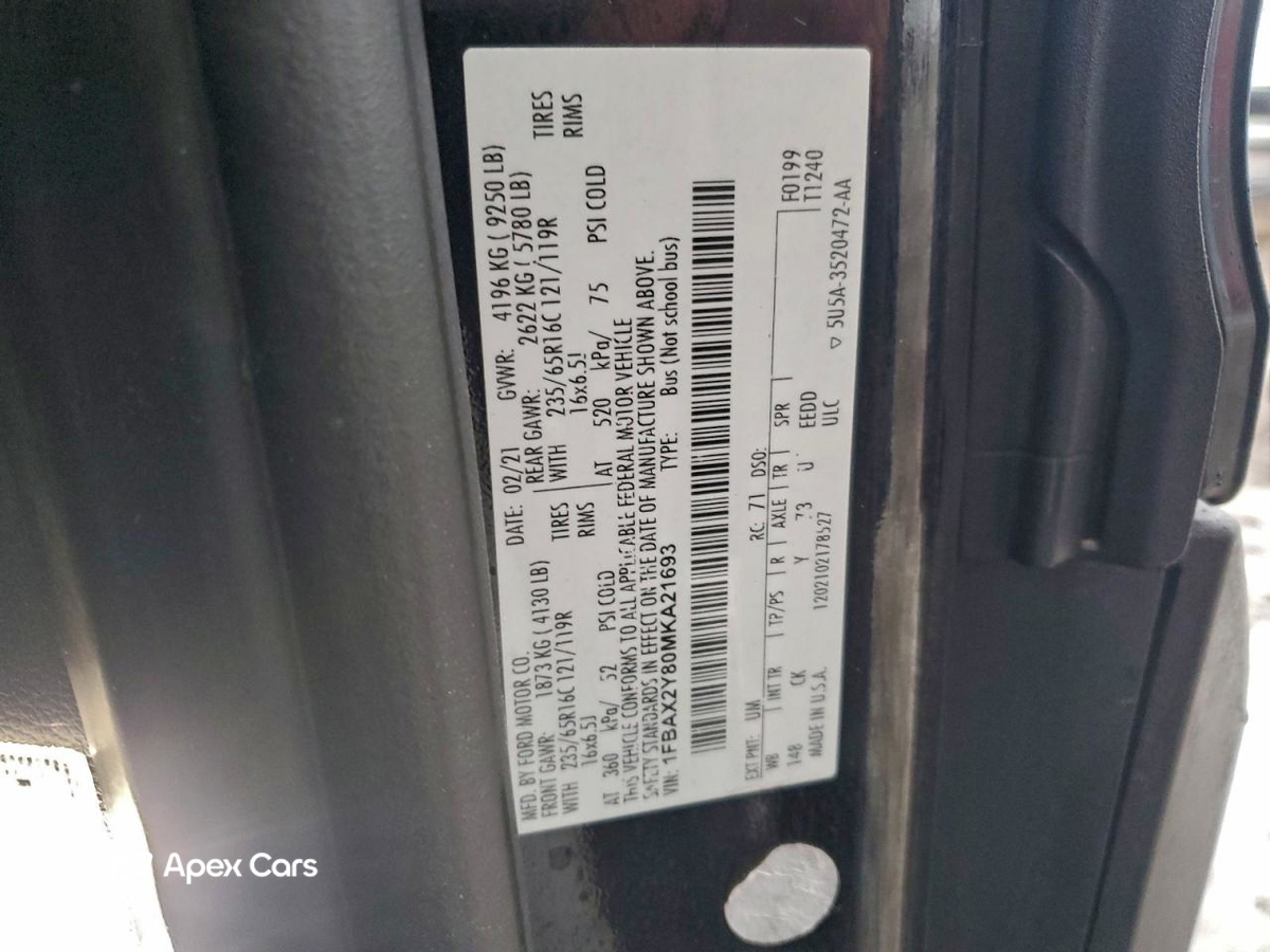 Ford Transit 2021