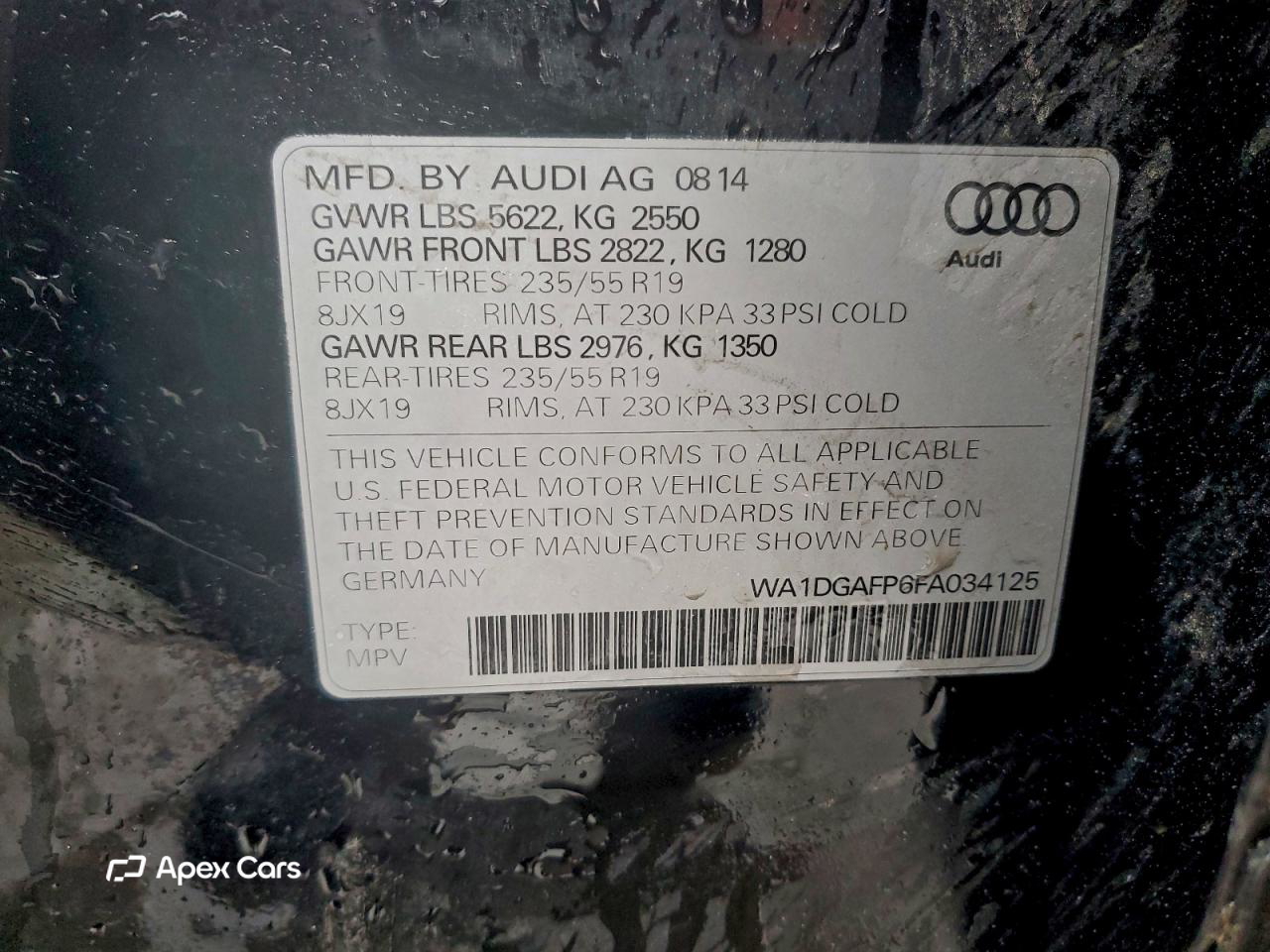 Audi Q5 2015