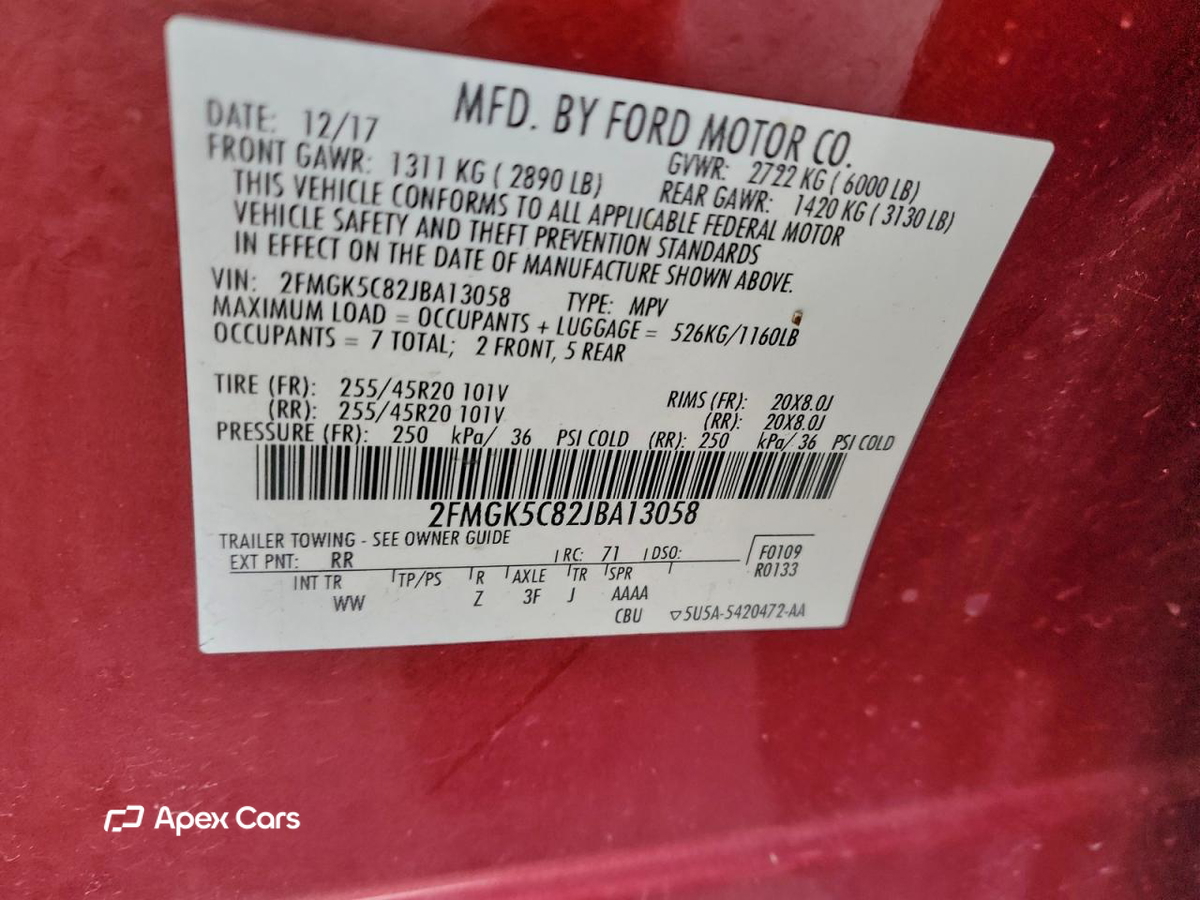 Ford Flex 2018