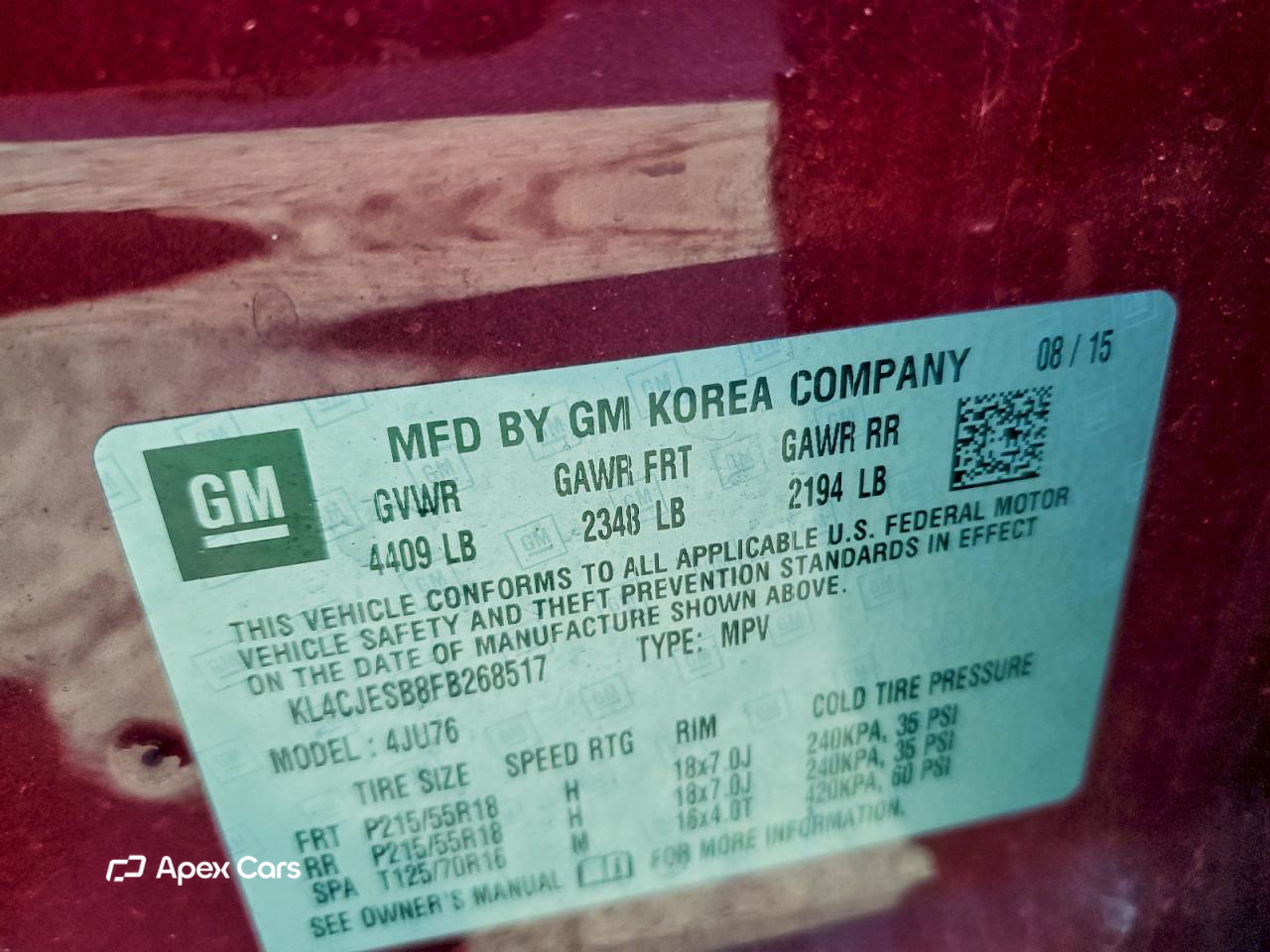 Buick Encore 2015