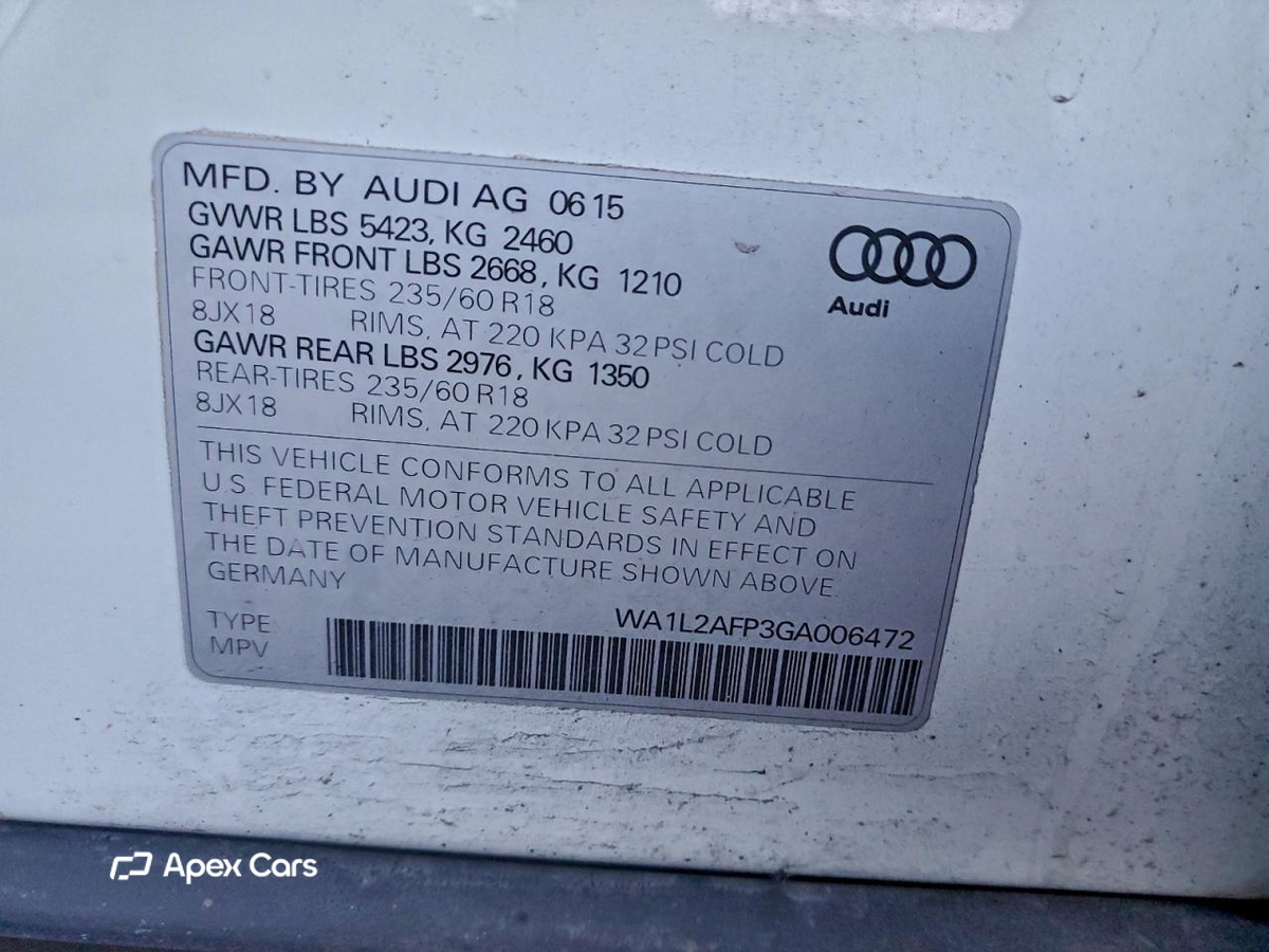 Audi Q5 2016