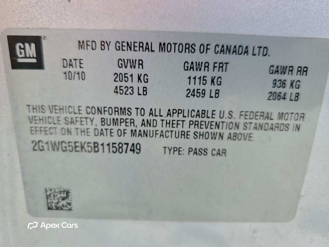 Chevrolet Impala 2011
