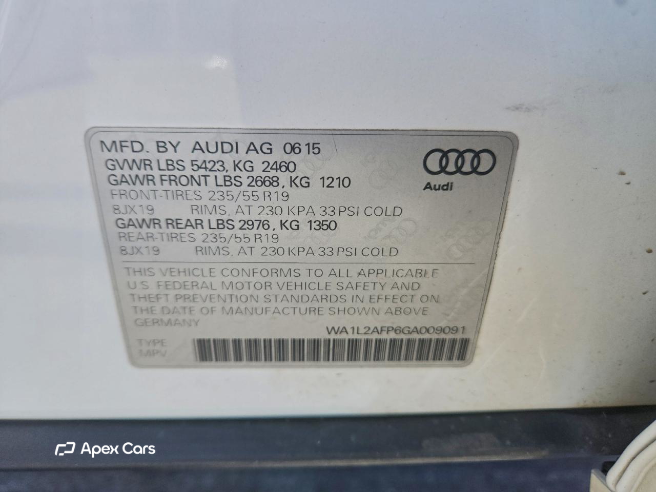 Audi Q5 2016