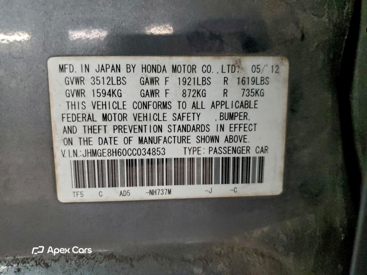 Honda Fit 2012