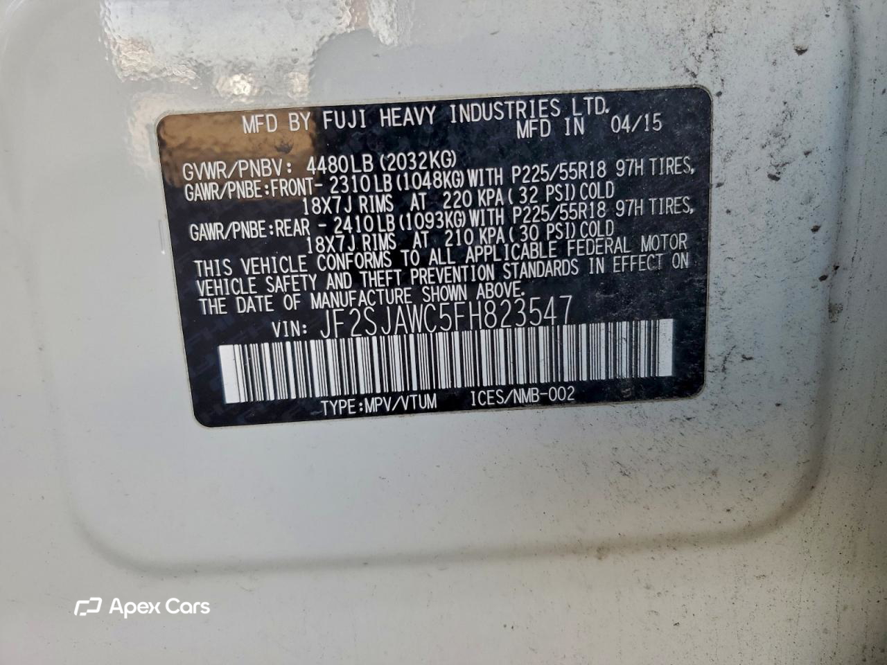 Subaru Forester 2015
