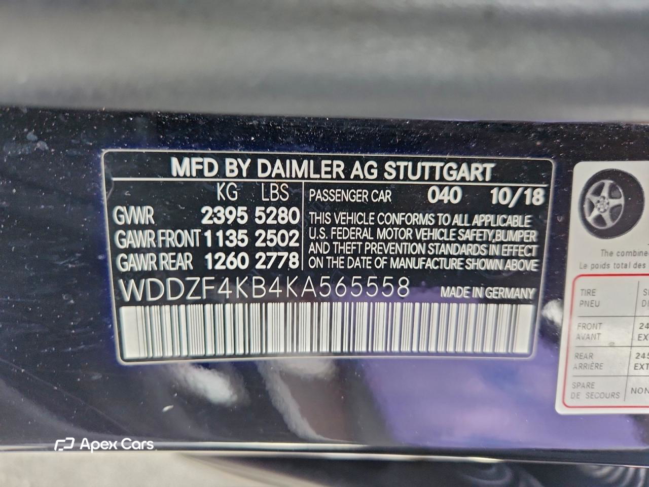 Mercedes-Benz  2019