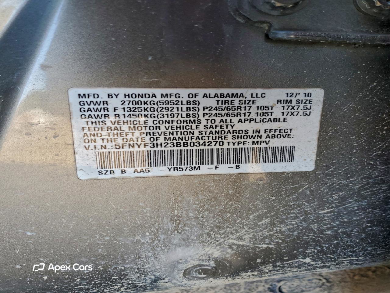 Honda Pilot 2011