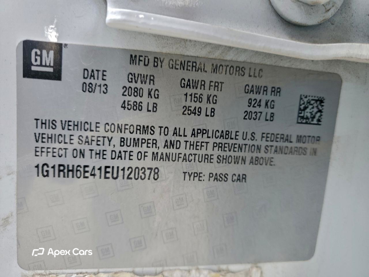 Chevrolet Volt 2014