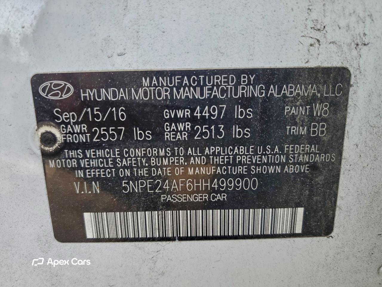 Hyundai Sonata 2017