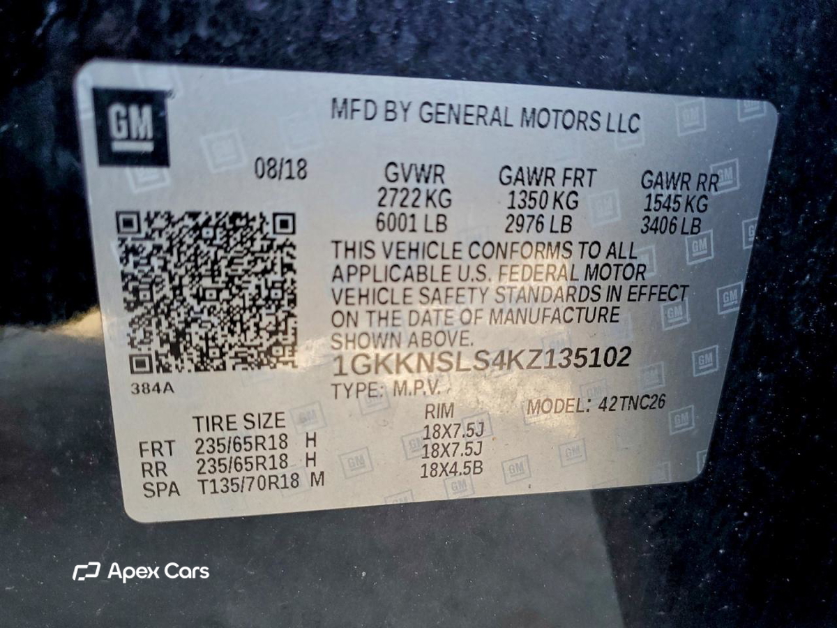 GMC Acadia 2019