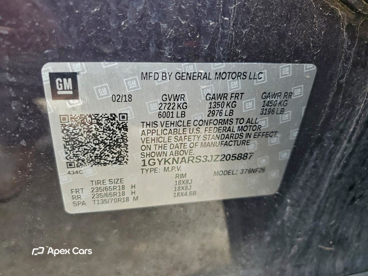 Cadillac XT5 2018
