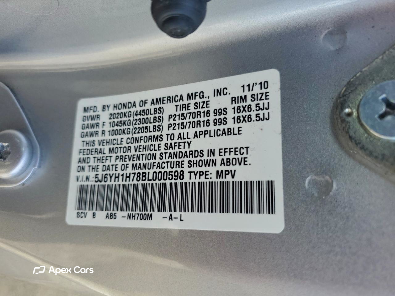 Honda Element 2011