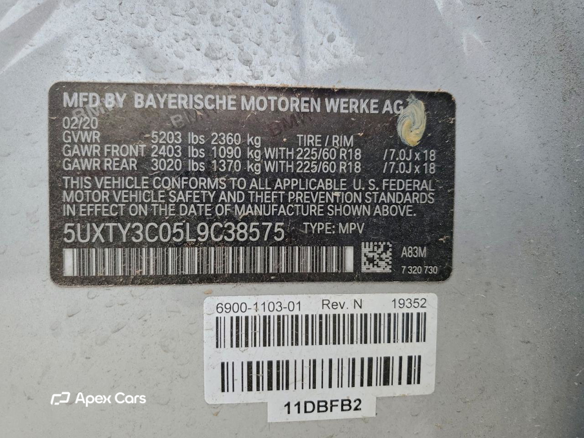 BMW X3 2020