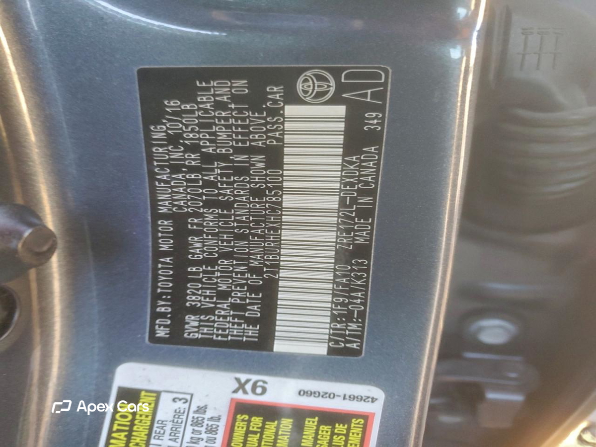 Toyota Corolla 2017