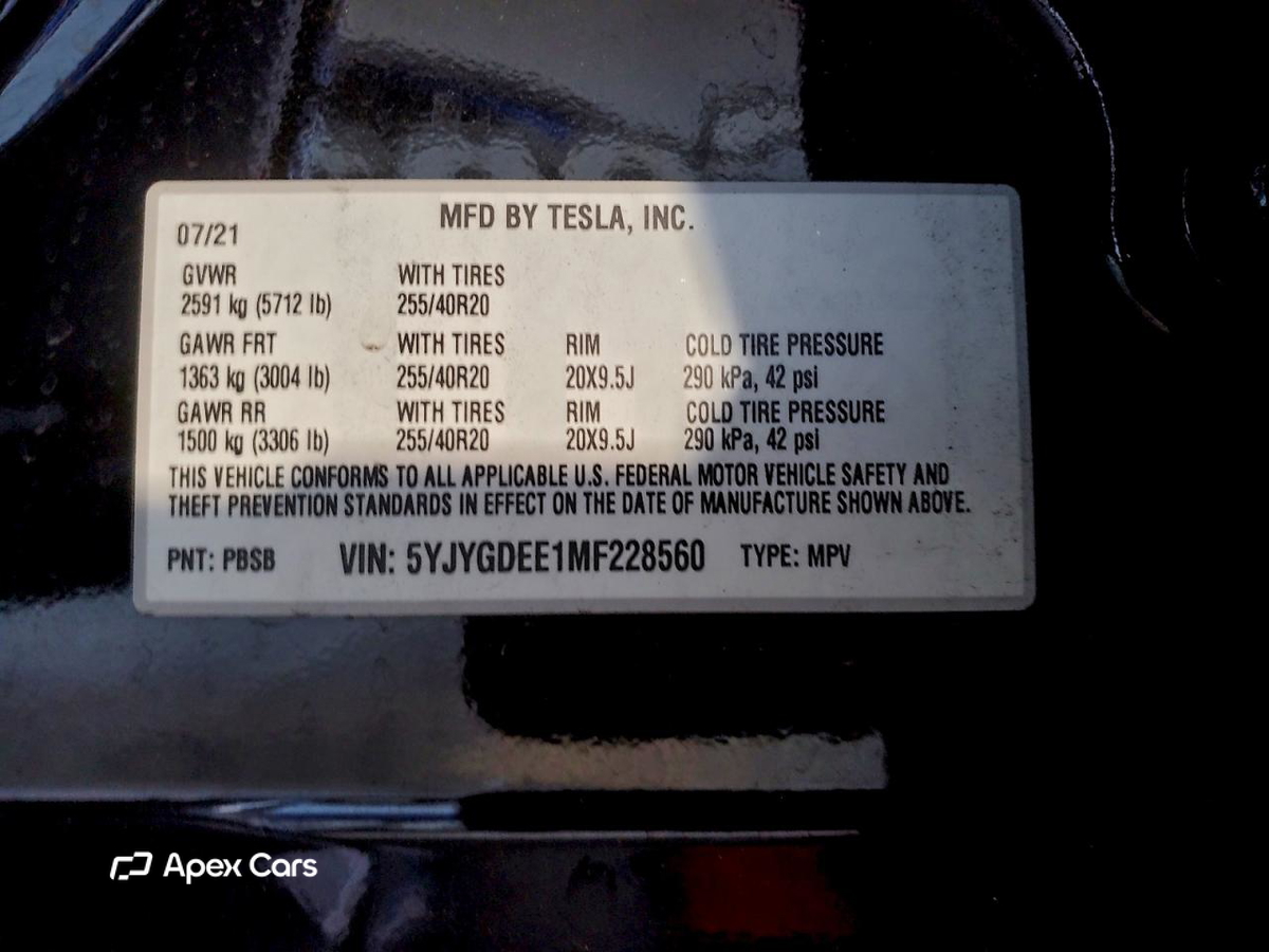 Tesla Model Y 2021