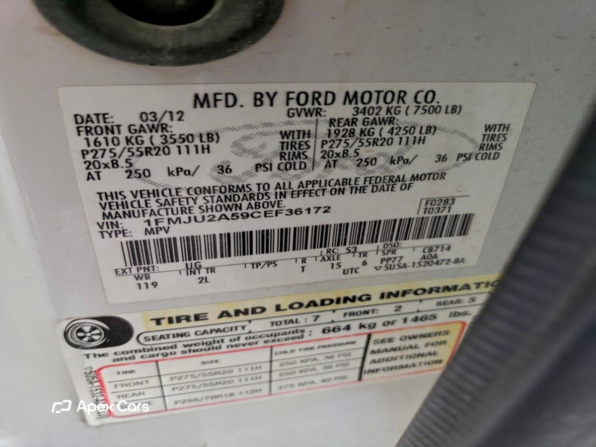 Ford Expedition 2012