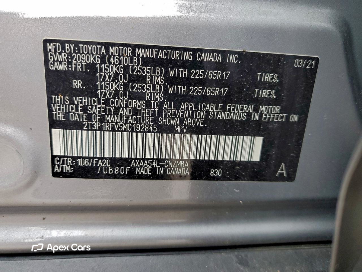 Toyota RAV 4 2021