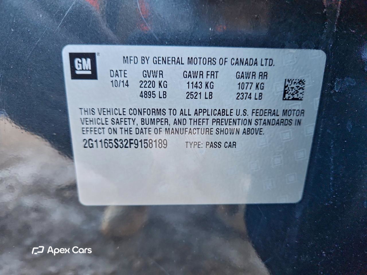 Chevrolet Impala 2015