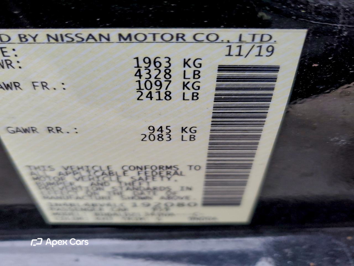 Nissan Altima 2020