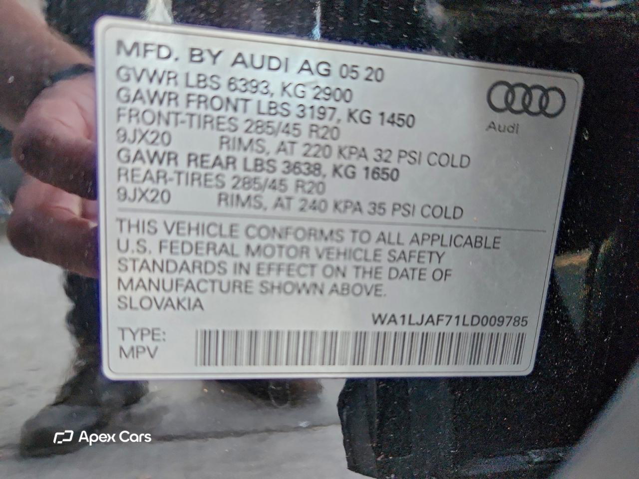 Audi Q7 2020
