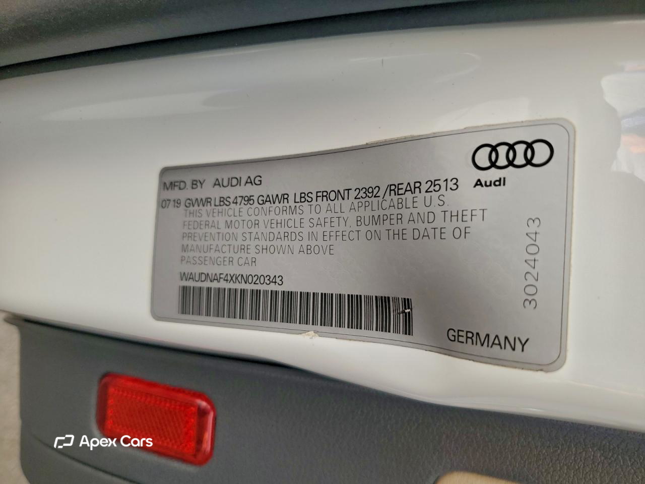 Audi A4 2019