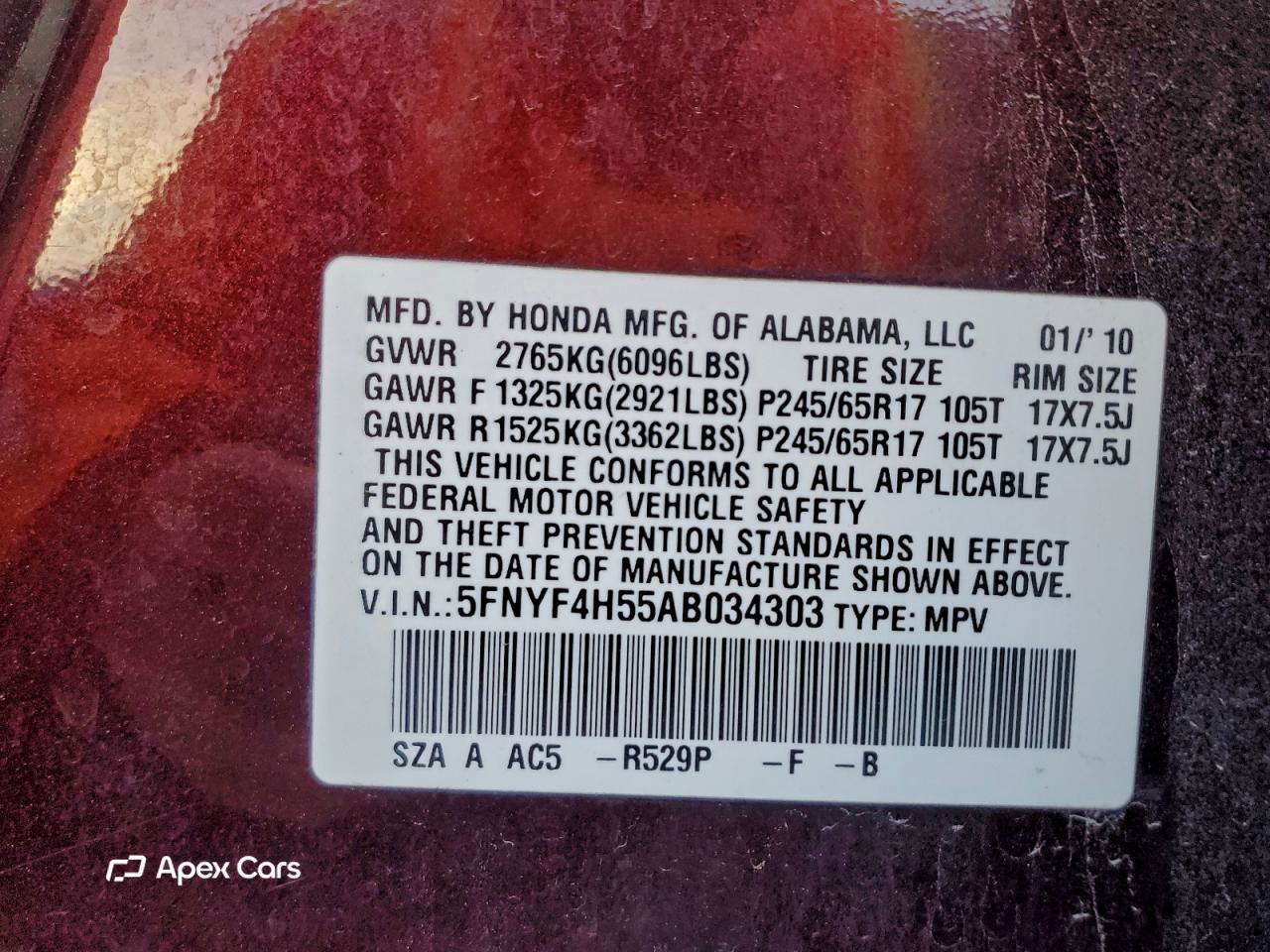 Honda Pilot 2010