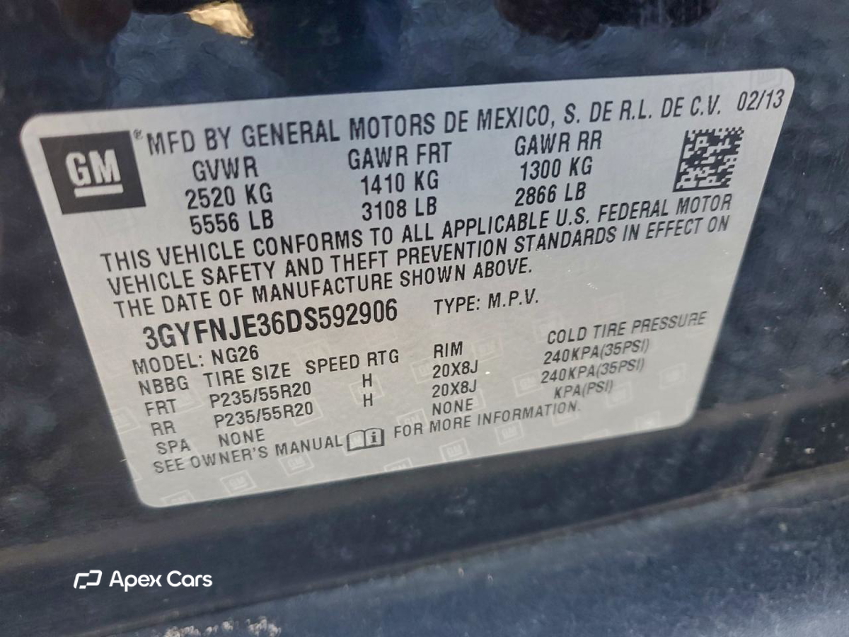 Cadillac SRX 2013