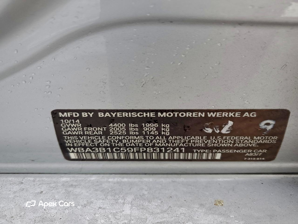 BMW Series 3 2015