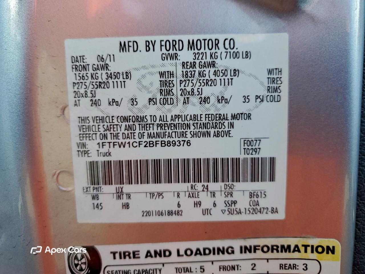 Ford F-150 2011