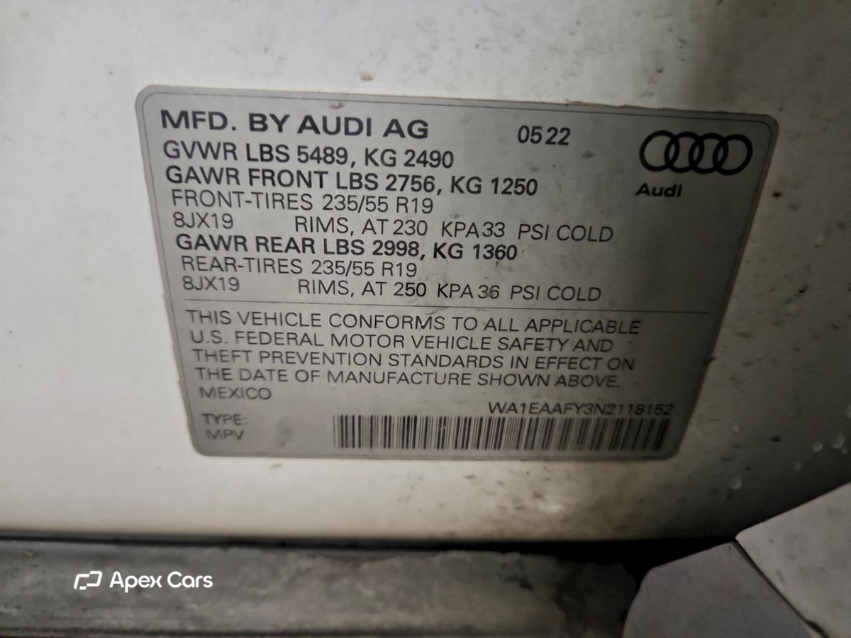 Audi Q5 2022