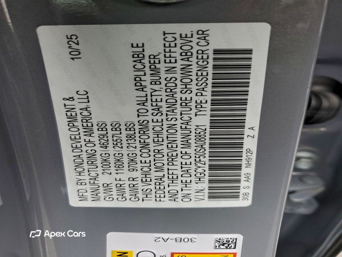 Honda Accord 2025