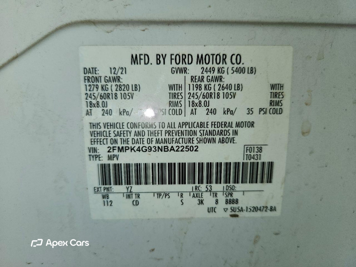 Ford Edge 2022