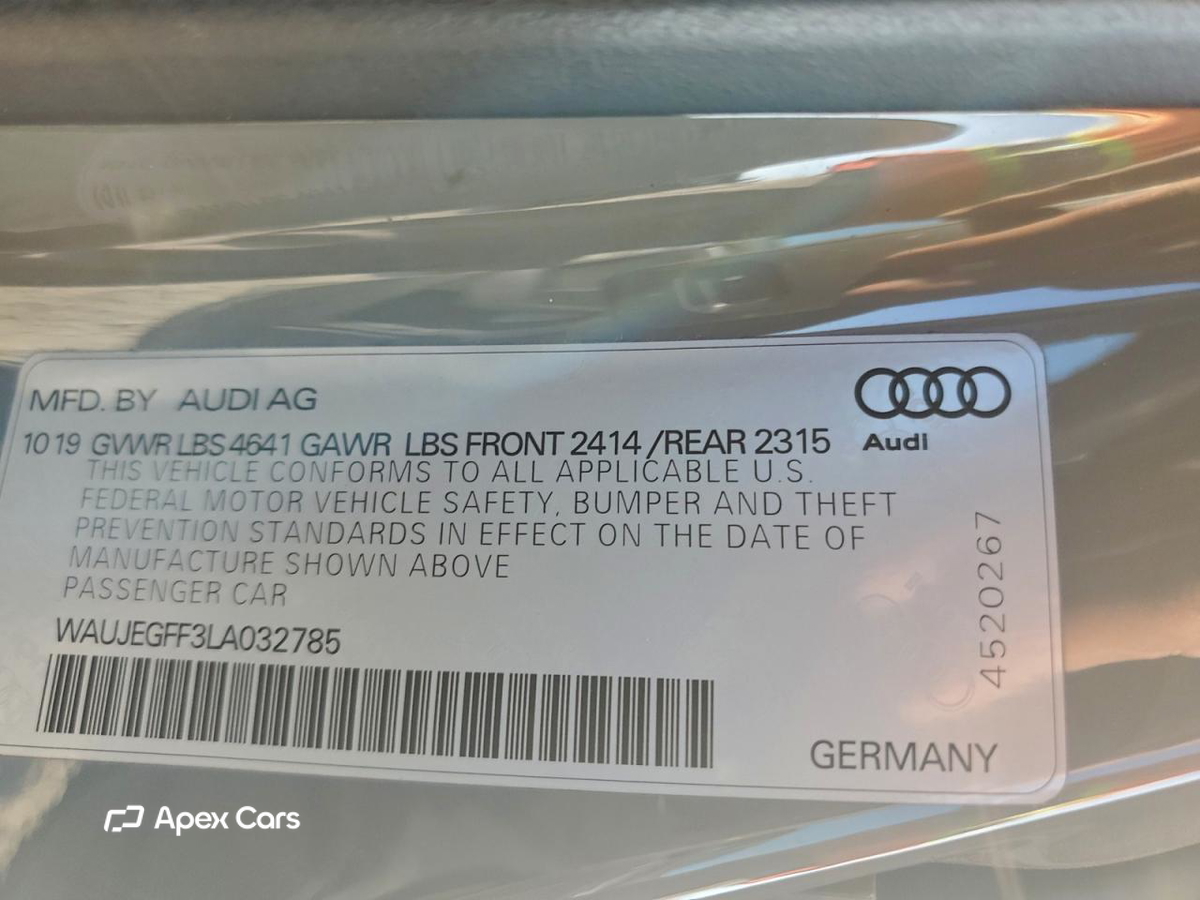 Audi A3 2020