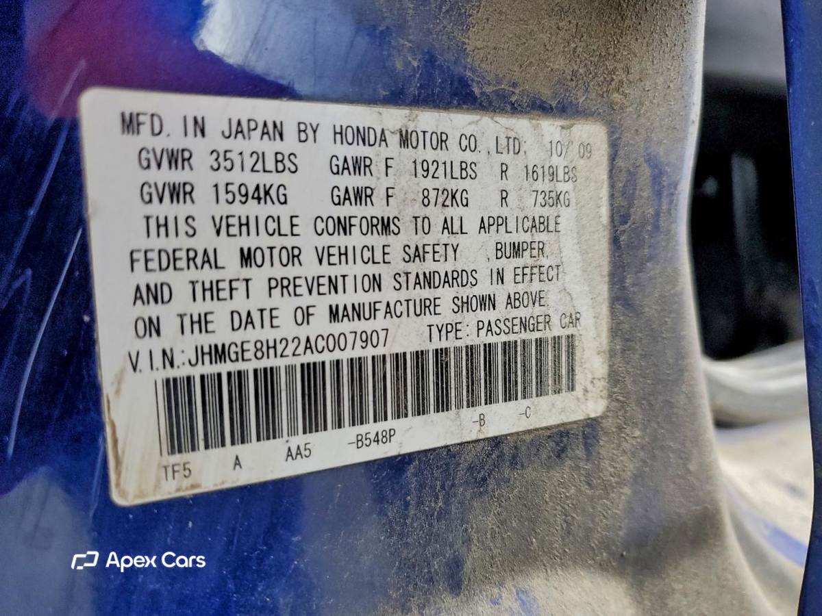 Honda Fit 2010