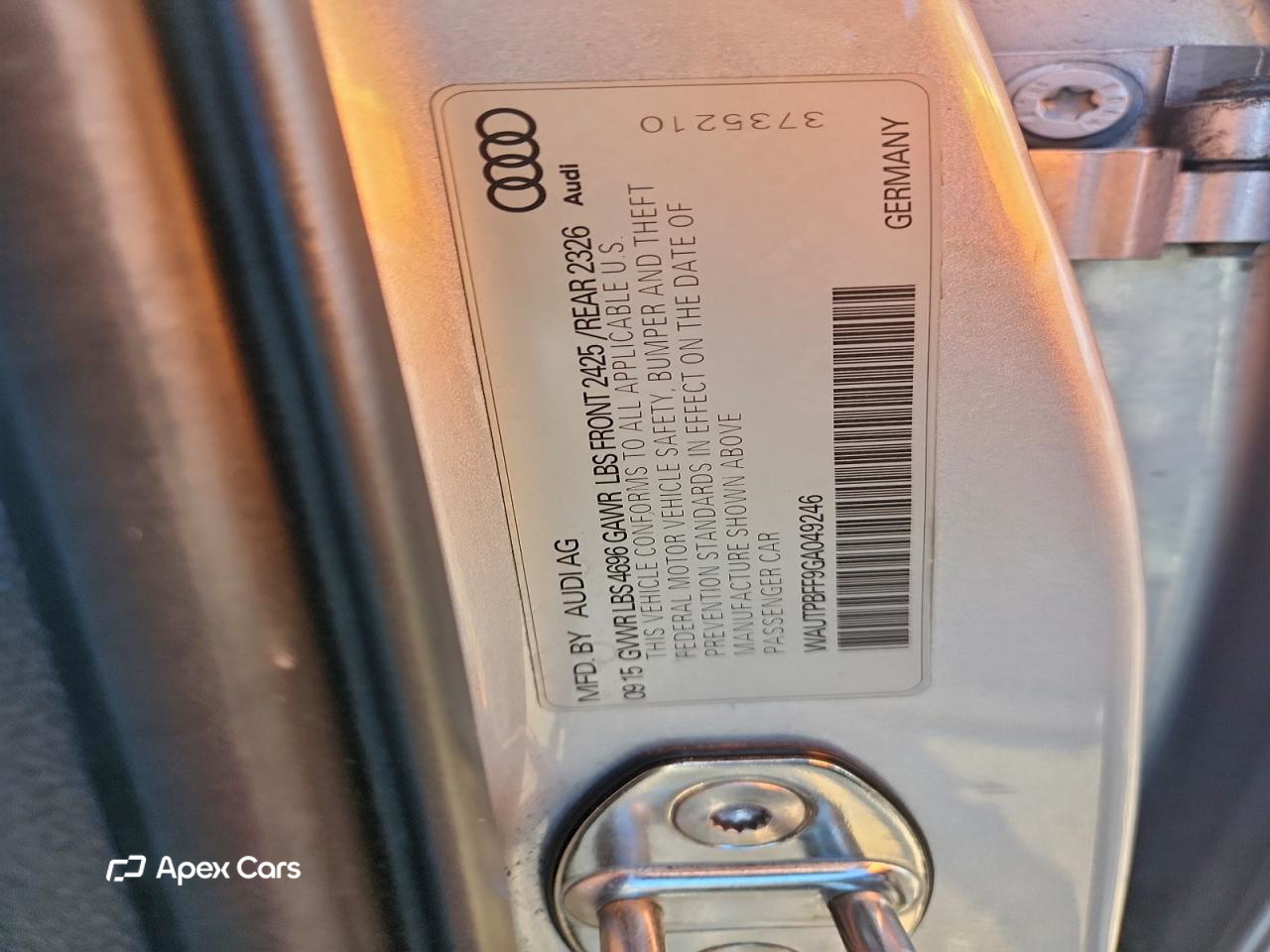 Audi A3 2016