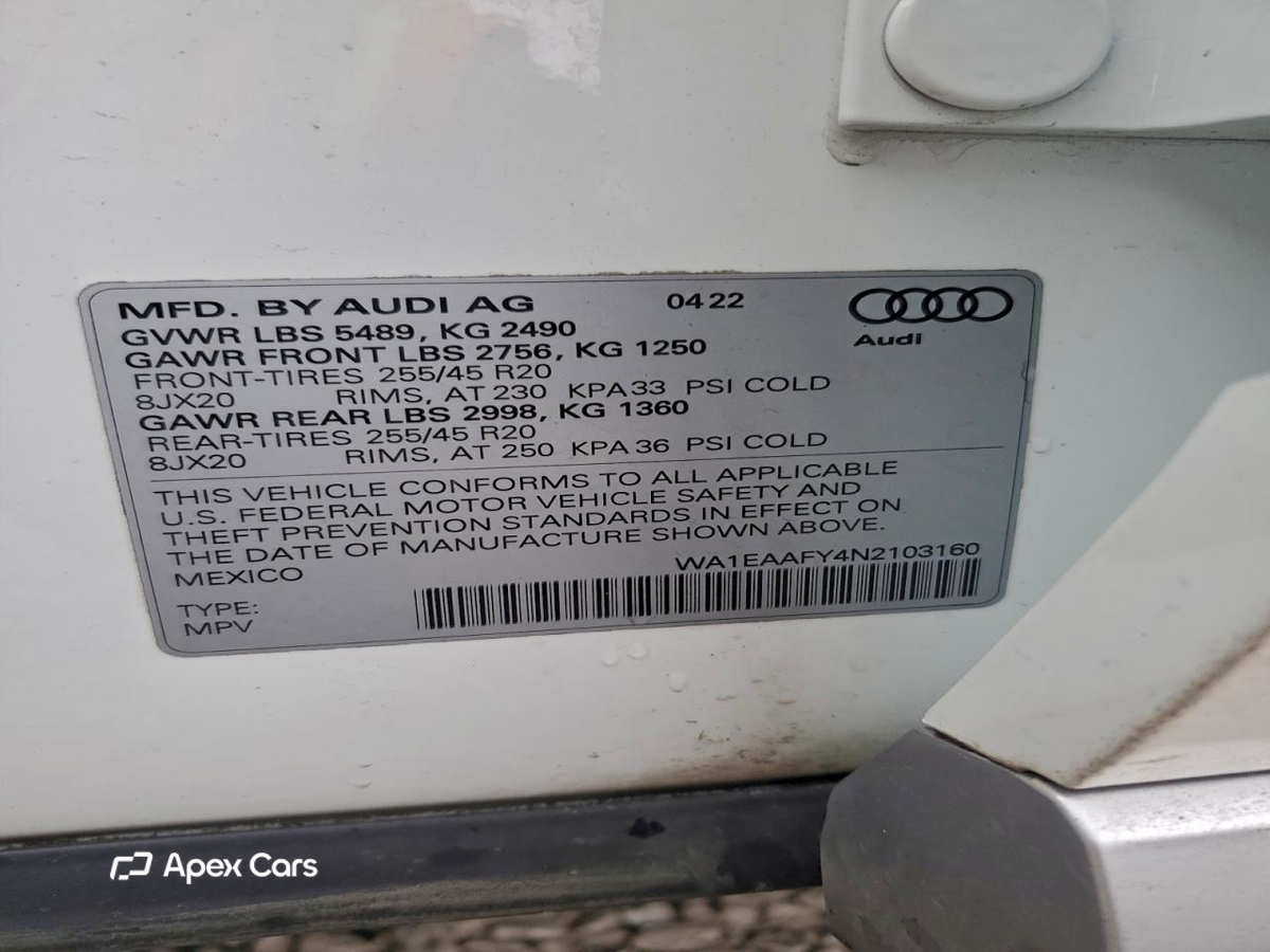 Audi Q5 2022