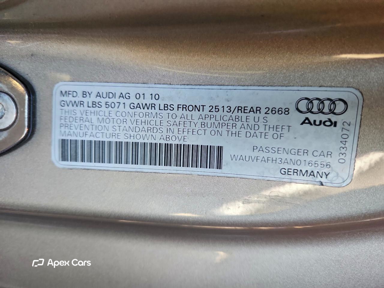 Audi A5 2010