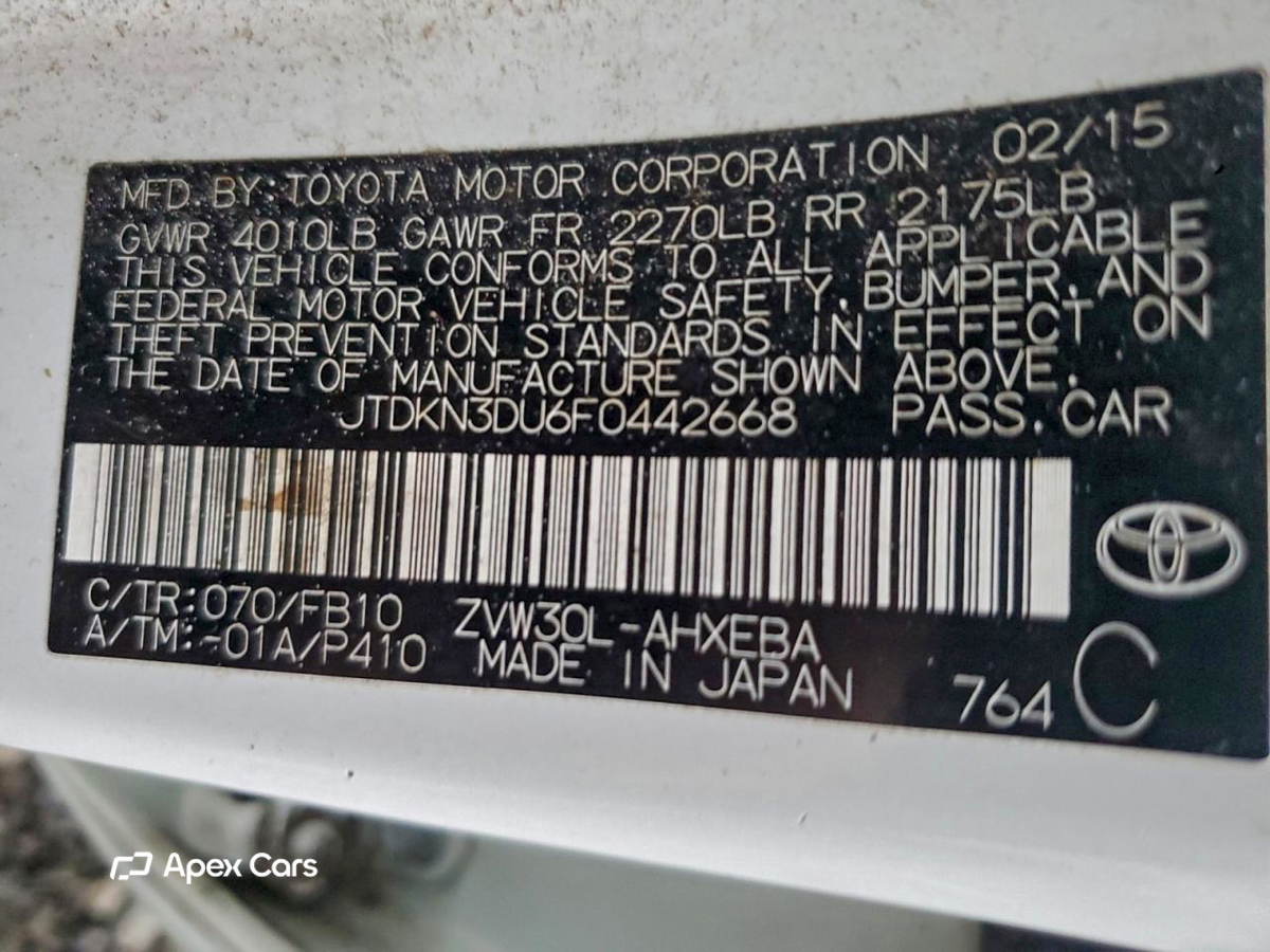 Toyota Prius 2015