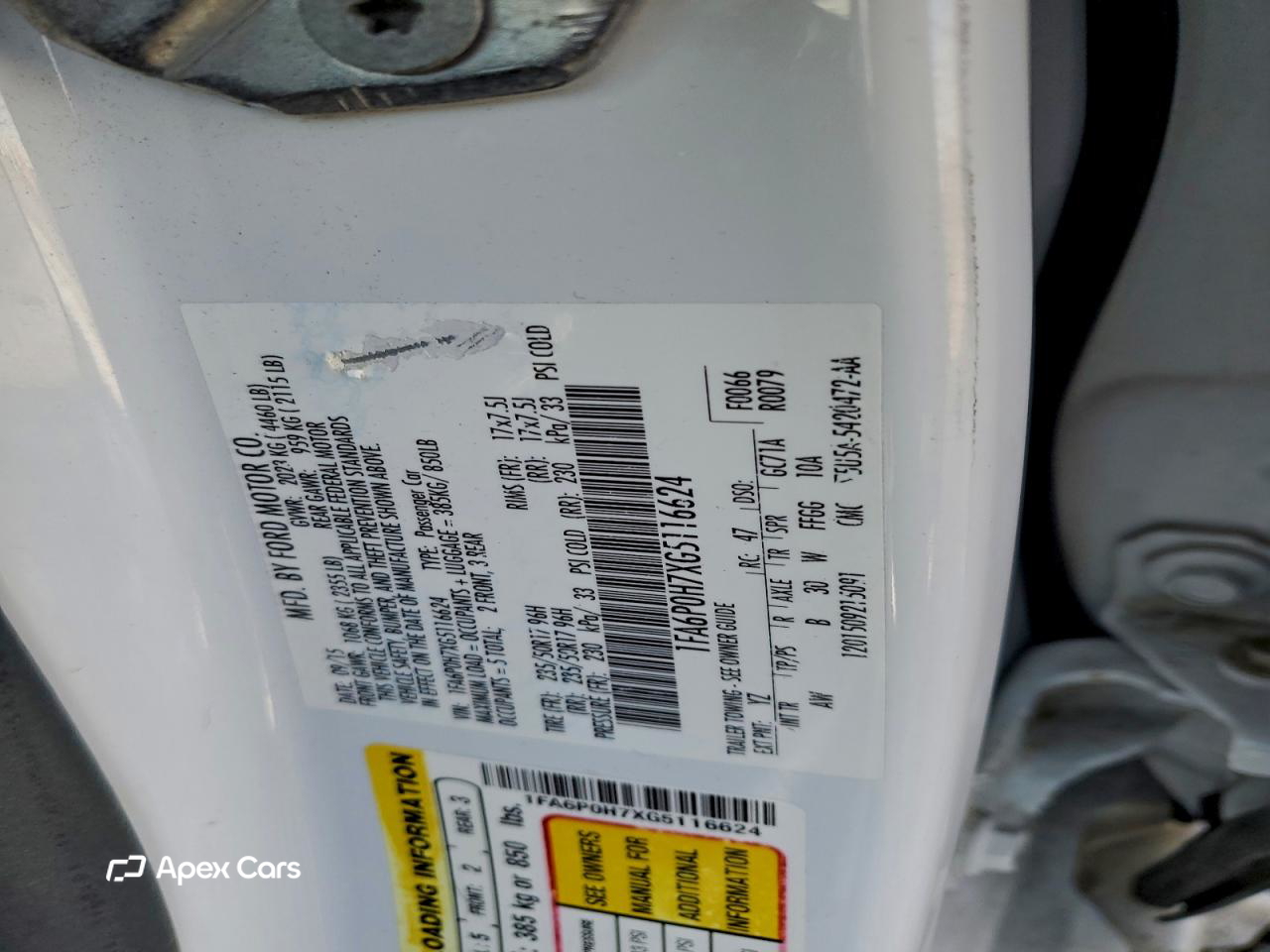 Ford Fusion 2016
