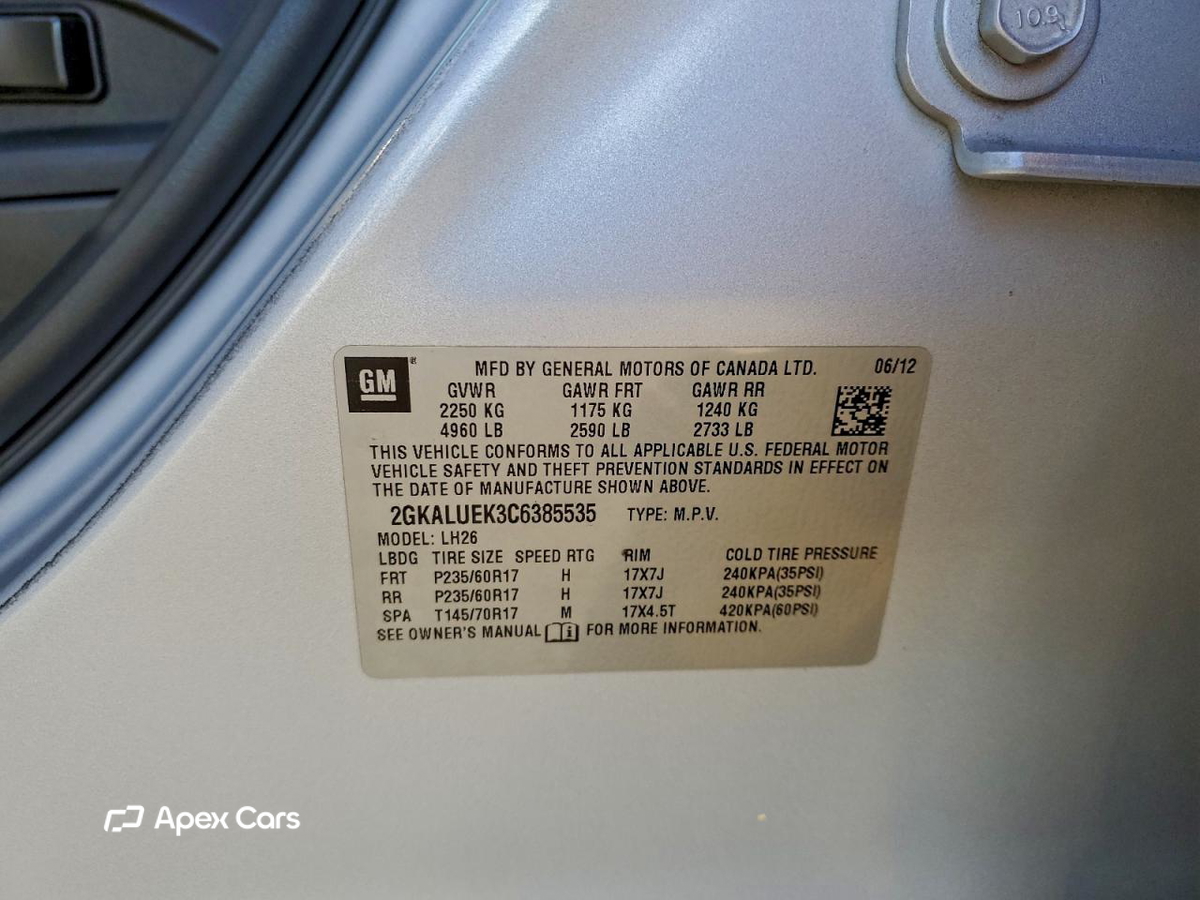 GMC Terrain 2012