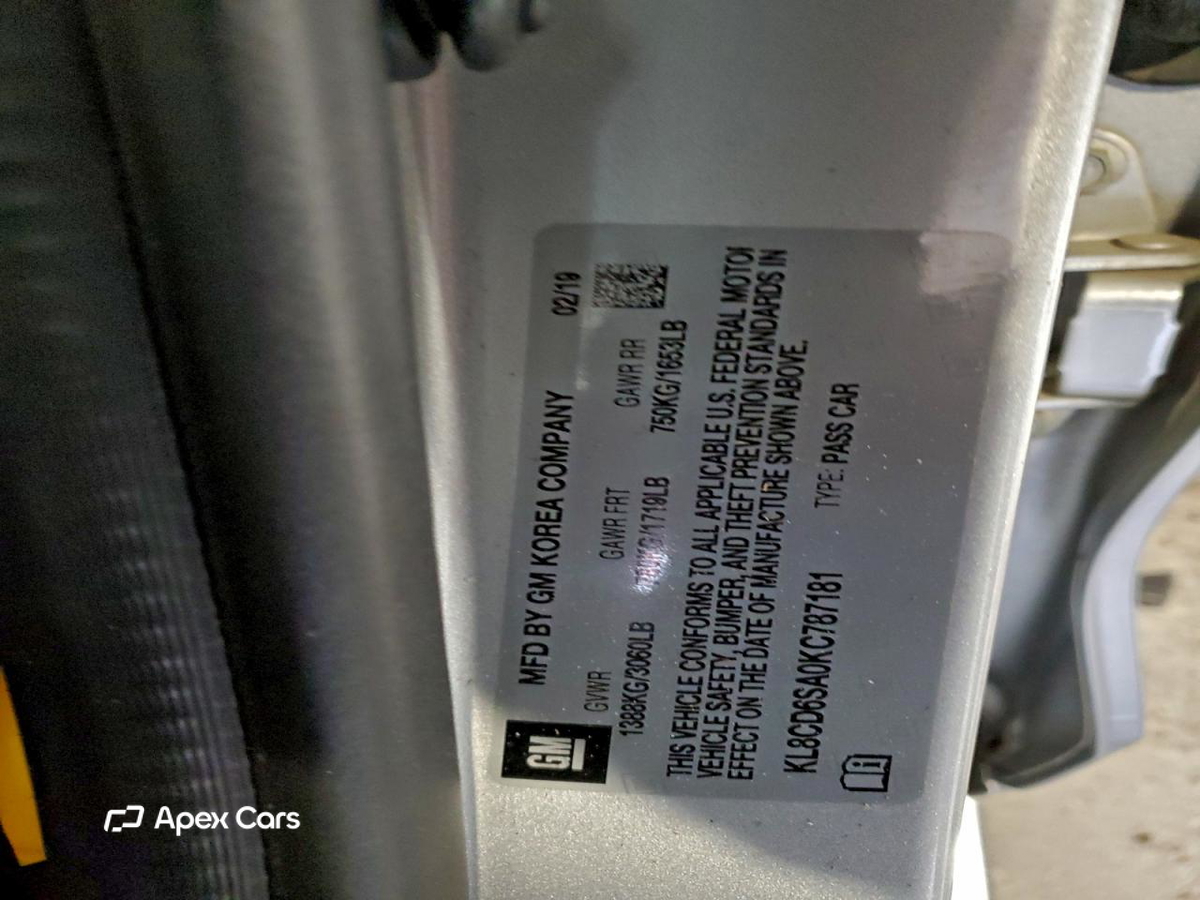 Chevrolet Spark 2019