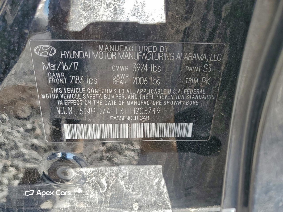 Hyundai Elantra 2017