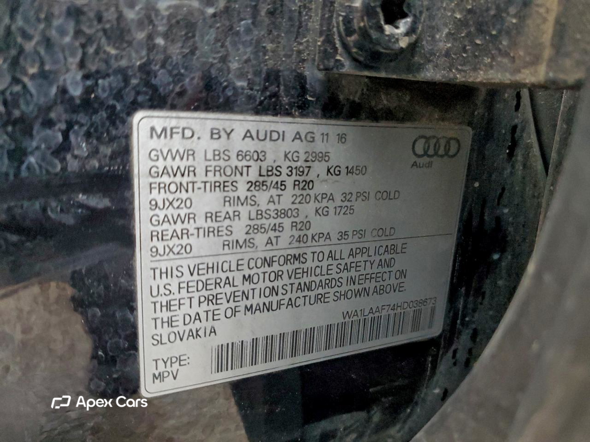 Audi Q7 2017