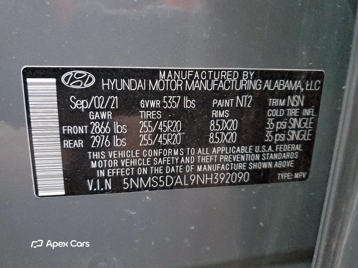 Hyundai Santa Fe 2022